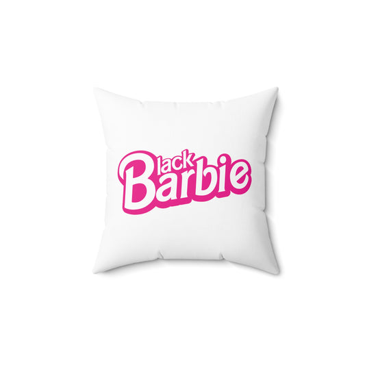 Black Barbie Pillow
