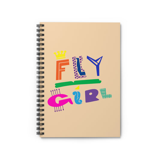 Fly Girl Spiral Notebook