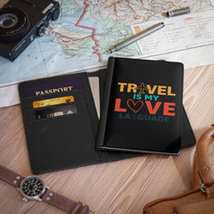 Travel is My Love Language Passport Cover