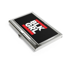 BLK GRL Business Card Holder - Black