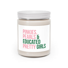 Pinkies Pearls & Educated Pretty Girls Scented Candles - White