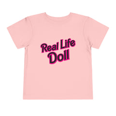 Real Life Doll Barbs Toddler T-Shirt - Black