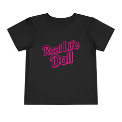 Real Life Doll Barbs Toddler T-Shirt - Black