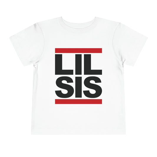 Lil Sis Hip Hop Toddler Shirt - Black