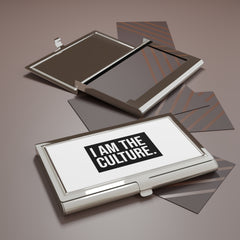 I Am The Culture. Business Card Holder