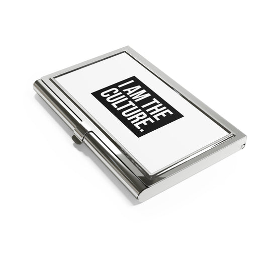 I Am The Culture. Business Card Holder