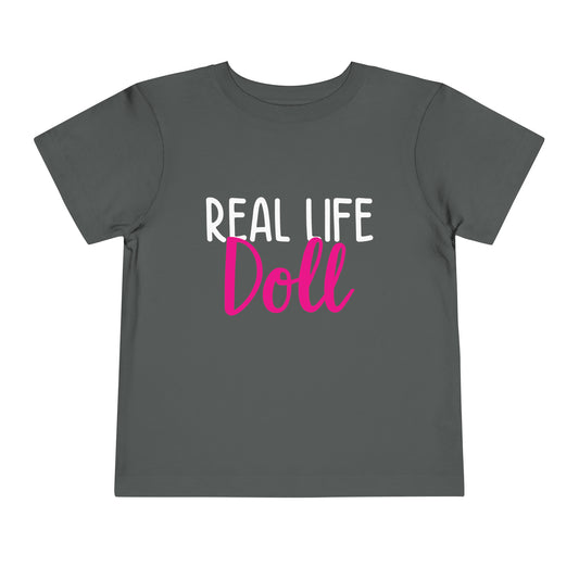 Real Life Doll Toddler T-Shirt - White