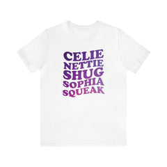 Celie Nettie Shug Sophia Squeak T-Shirt
