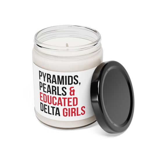 Pyramids Pearls & Educated Delta Girls Scented Candle