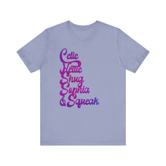 The Color Purple Characters Nettie Shug Sophia & Squeak T-Shirt