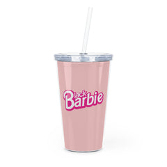 Black Barbie 20oz Tumbler - Pink