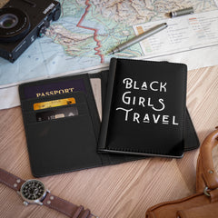 Black Girls Travel Passport Cover