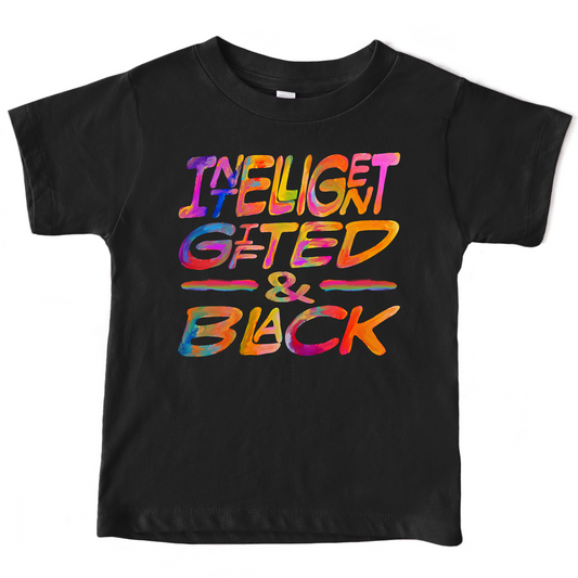 Intelligent Gifted & Black Baby T-Shirt