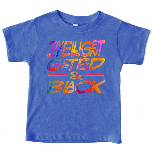 Intelligent Gifted & Black Baby T-Shirt