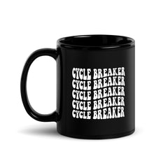 Cycle Breaker Black Glossy Mug