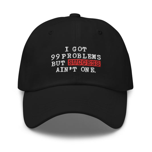 I Got 99 Problems But Success Ain't One Hat