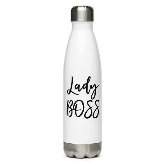 Lady Boss Stainless Steel Water Bottle