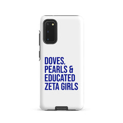 Doves Pearls & Educated Zeta Girls Tough Case  for Samsung®