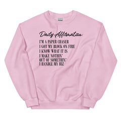 Daily Affirmation Sweatshirt