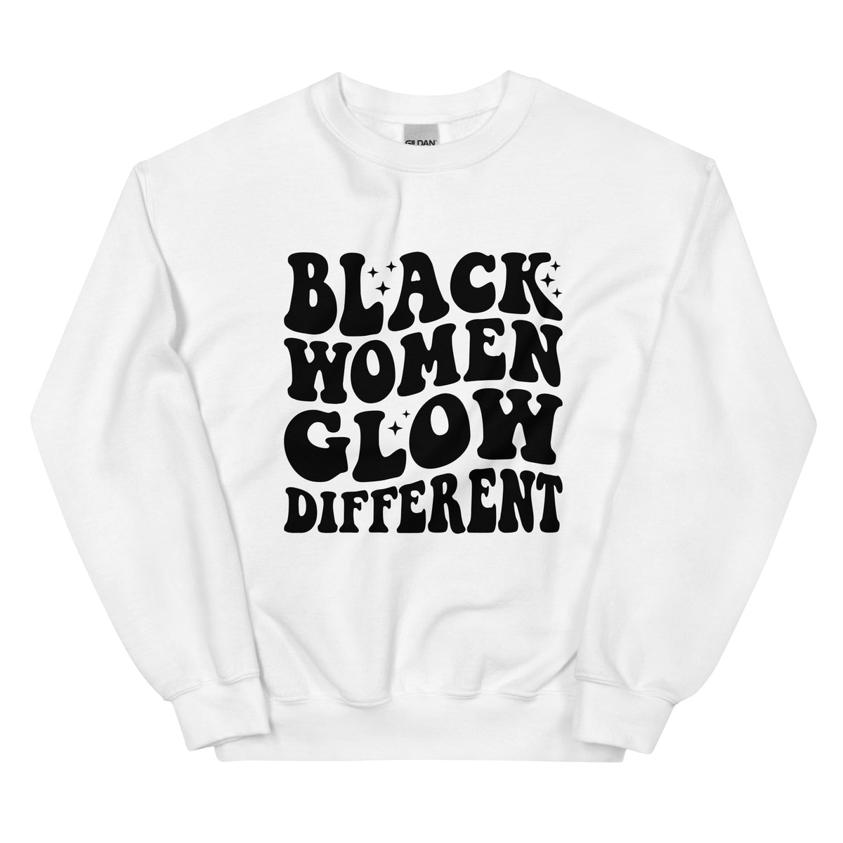 Black Women Glow Different Sweatshirt