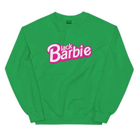 Black Barbie Sweatshirt - Green
