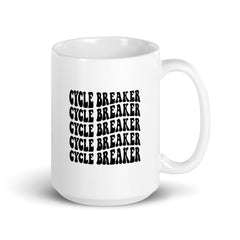 Cycle Breaker White Glossy Mug