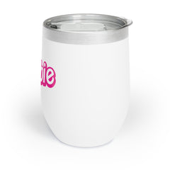 Black Barbie Wine Tumbler