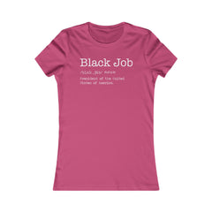 Black Job: President of The United States of America Women's Slim Fit T-Shirt