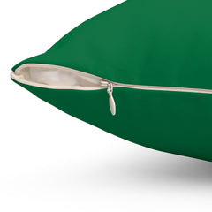 Pinkies Pearls & Educated Pretty Girls Pillow - Green