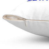 Doves Pearls & Educated Zeta Girls Pillow - White