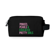 Pinkies, Pearls & Educated Pretty Girls Toiletry Bag