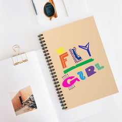 Fly Girl Spiral Notebook