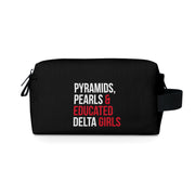 Pyramids, Pearls & Educated Delta Girls Toiletry Bag