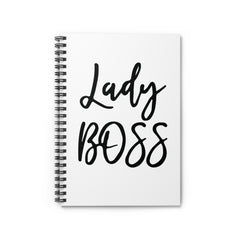 Lady Boss Spiral Notebook