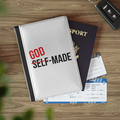 God Made Passport Cover - Black