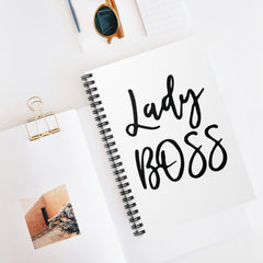 Lady Boss Spiral Notebook