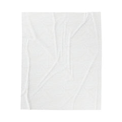 Pinkies Pearls & Educated Pretty Girls Plush Blanket - White