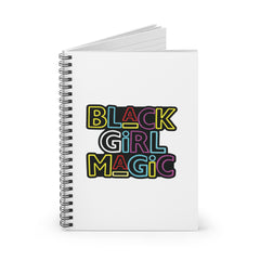 Black Girl Magic Spiral Notebook