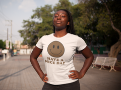 Have A Nice Day T-Shirt - Dark Brown