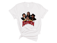 Death Row Black Horror Icons (Candyman, Blacula, Jimmy Bones & Maximillian) T-Shirt