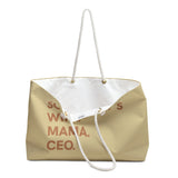 Somebody's Wife Mama CEO Weekender Bag