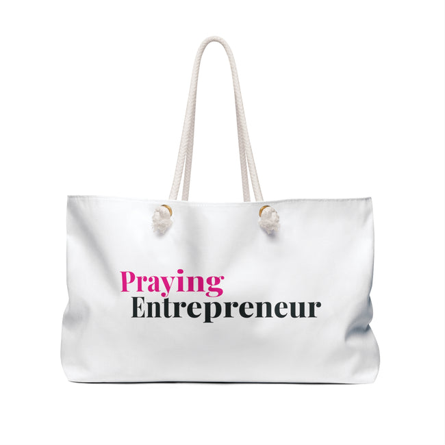 Praying Entrepreneur Weekender Bag
