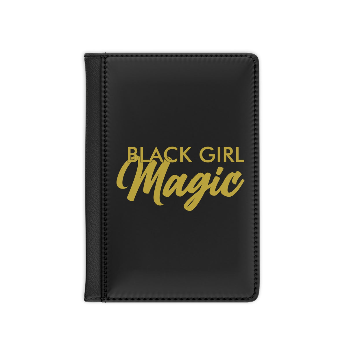 Black Magic Girl Passport Cover