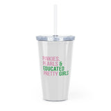 Pinkies Pearls & Educated Pretty Girls 20oz Tumbler