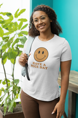 Have A Nice Day T-Shirt - Light Brown
