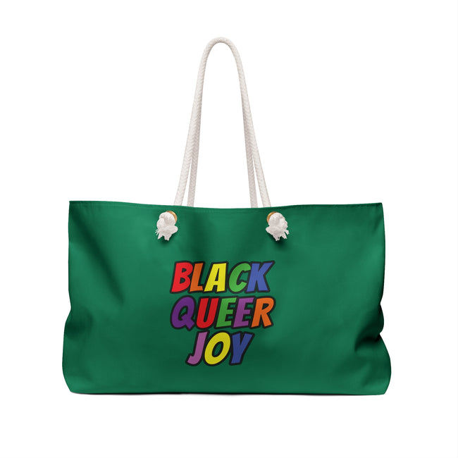 Black Queer Joy Weekender Bag