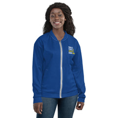 Poodles Pearls & Educated Sigma Girls Bomber Jacket