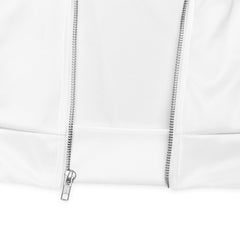 Doves Pearls & Educated Zeta Girls Bomber Jacket - White