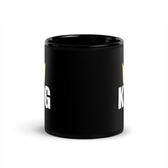 King Black Glossy Mug