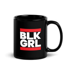 BLK GRL Black Glossy Mug